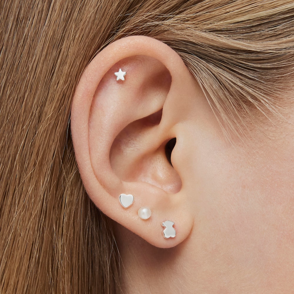 Pack de Pendientes de plata y perlas Cool Joy image number 8