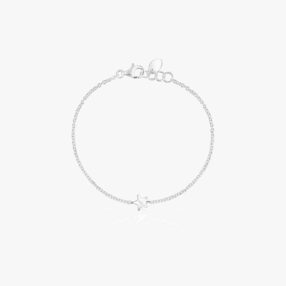 Pack de Pulseras oso-estrella de plata Mini Icons