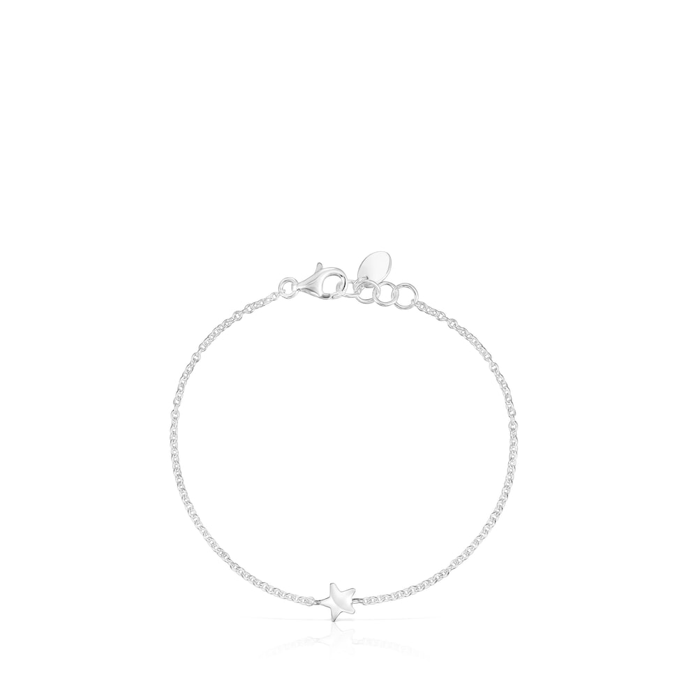 Silver Mini Icons bear-star Bracelets set image number 1