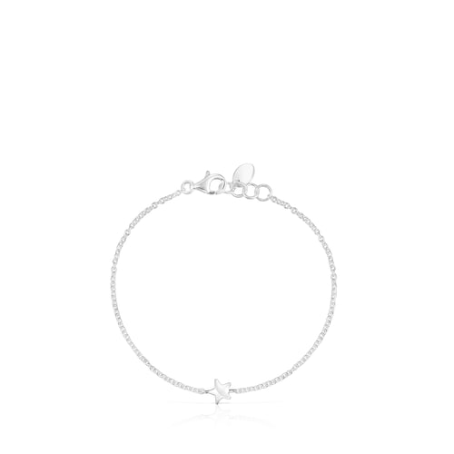 Pack de Pulseras oso-estrella de plata Mini Icons