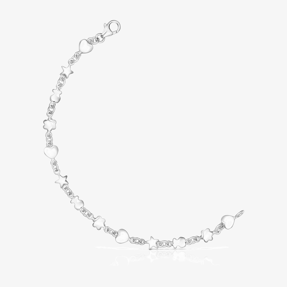 Silver Mini Icons Bracelet