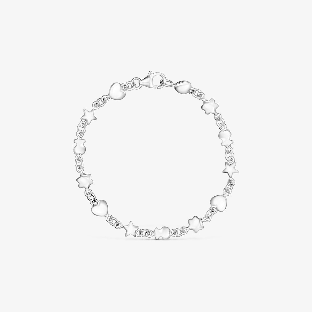 Silver Mini Icons Bracelet