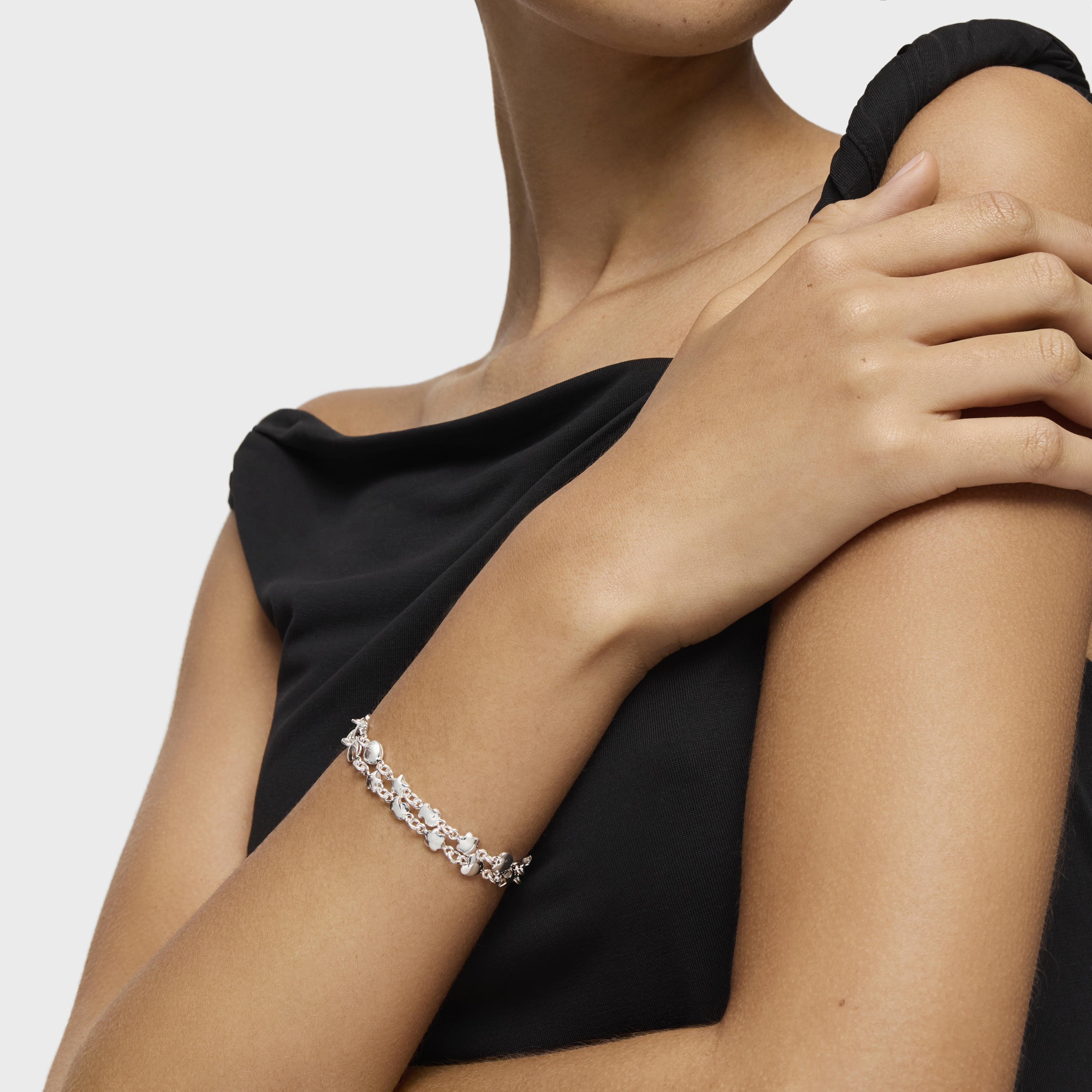 Silver Mini Icons Bracelet