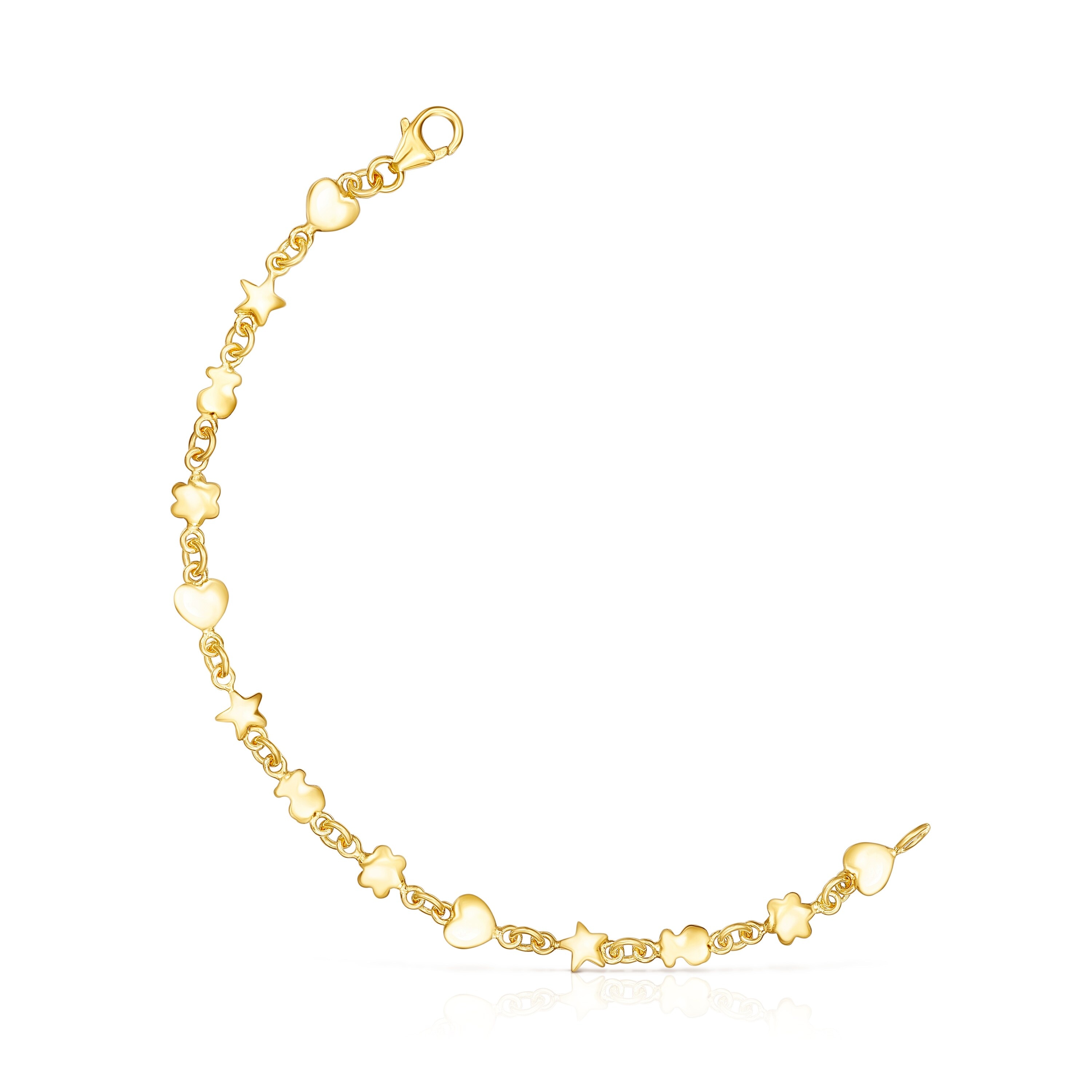 18K gold vermeil Mini Icons Bracelet