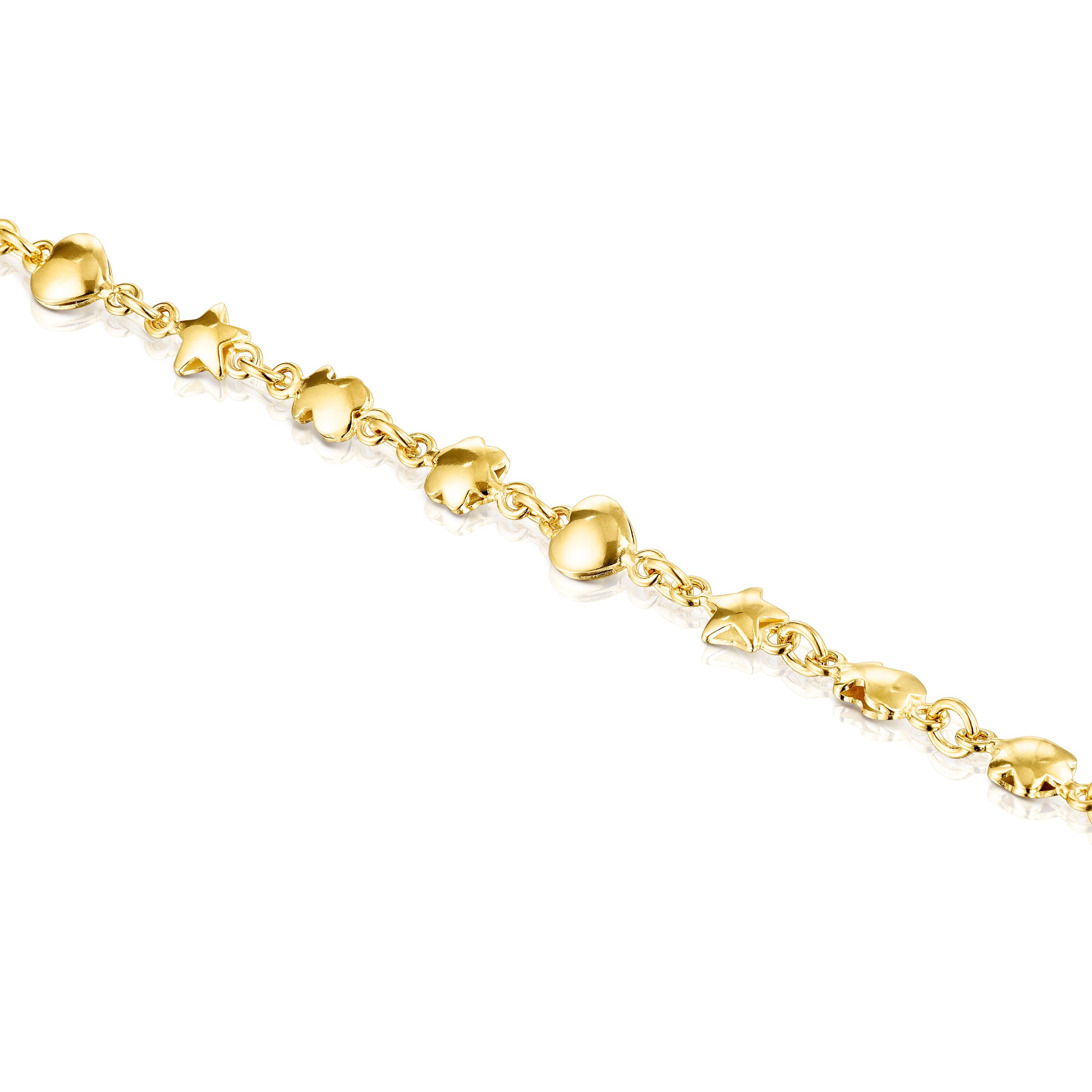 Silver Vermeil Mini Icons Bracelet