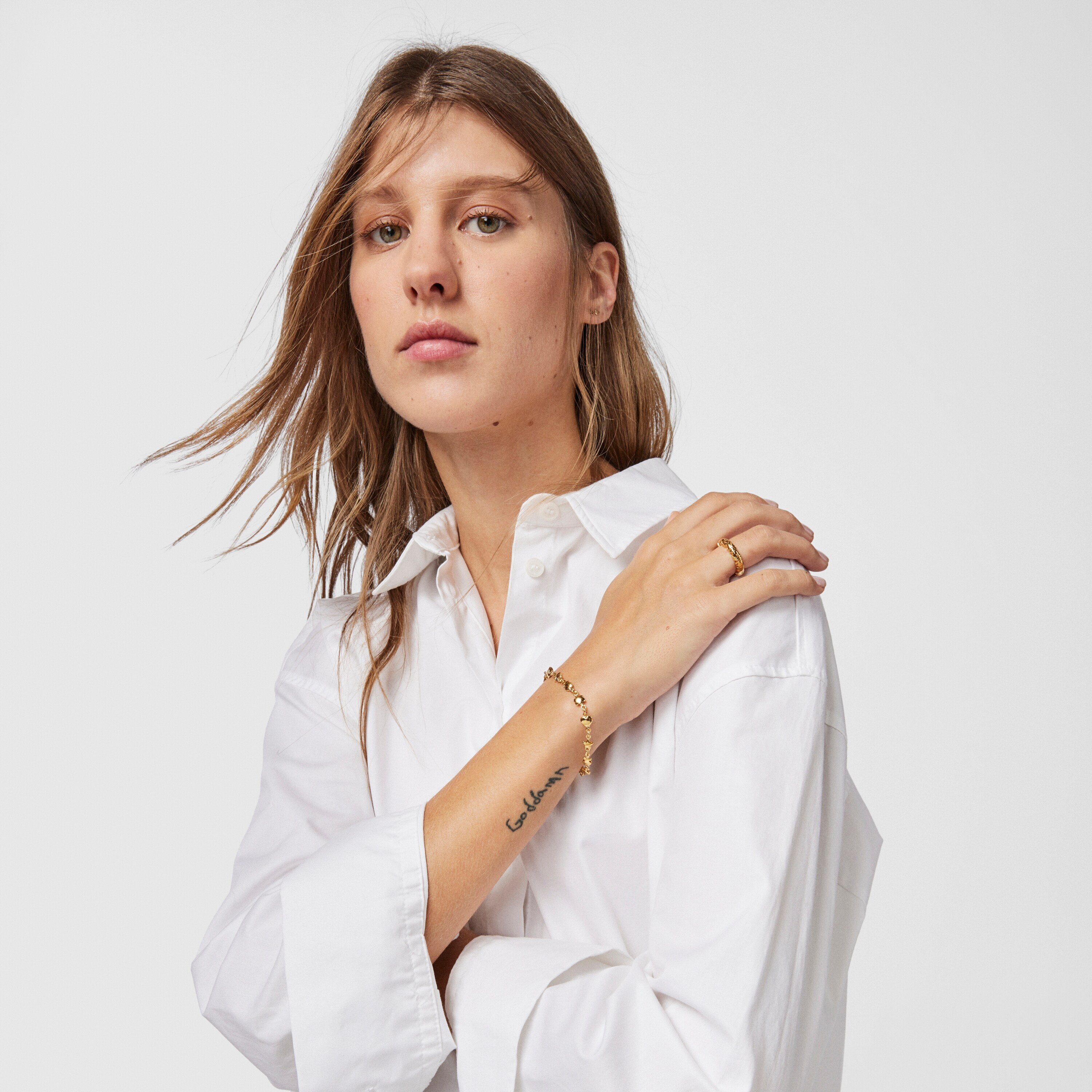 Silver Vermeil Mini Icons Bracelet