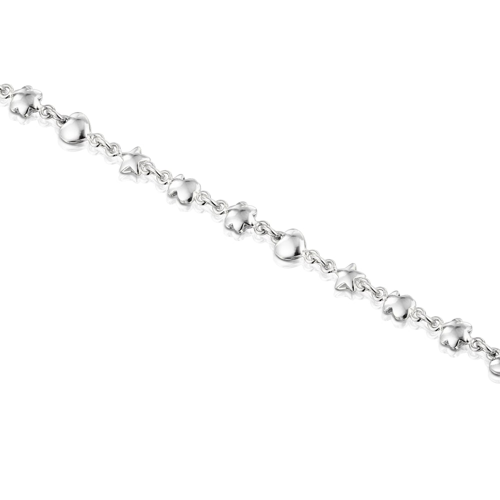 Collar Mini Icons de plata