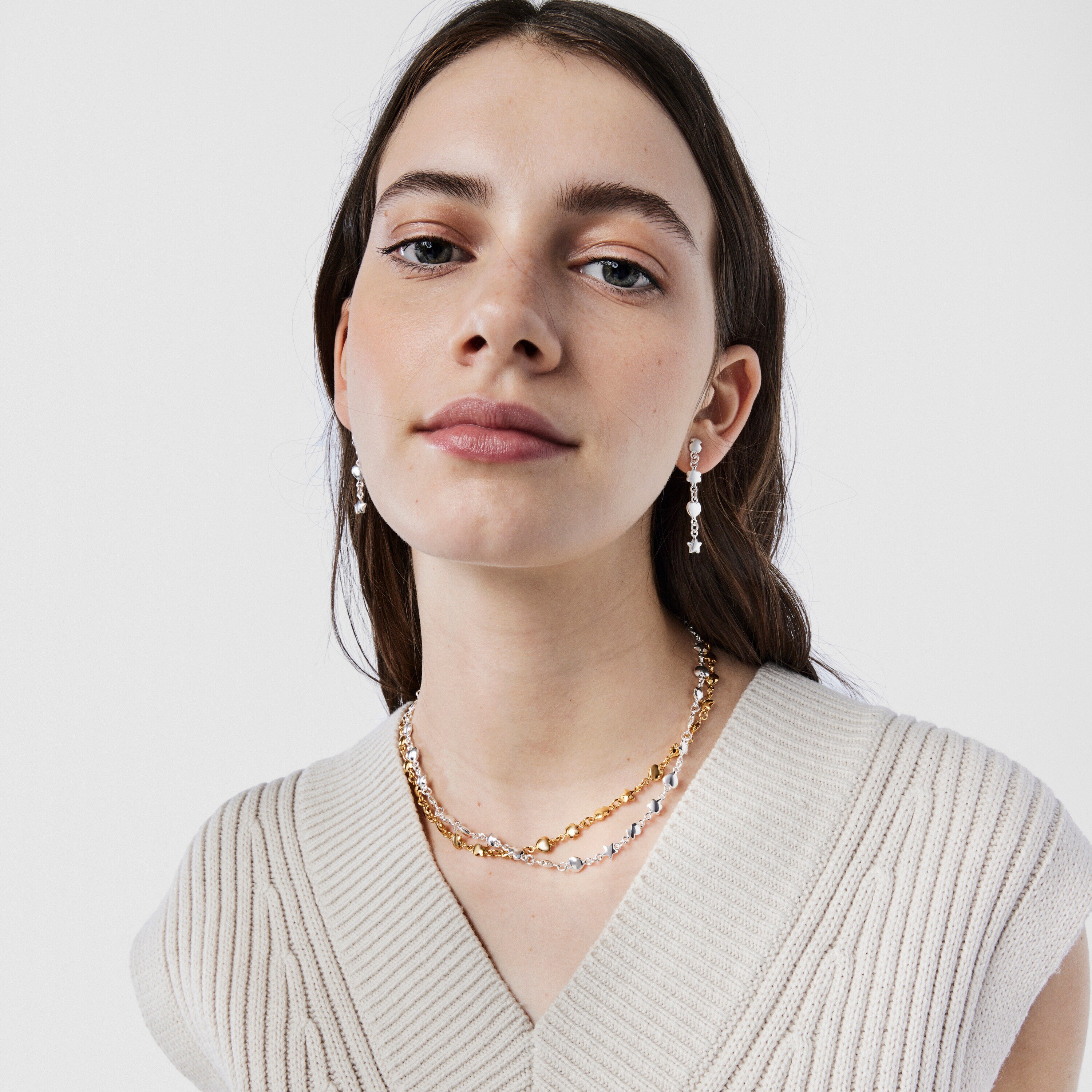 Silver Mini Icons Necklace