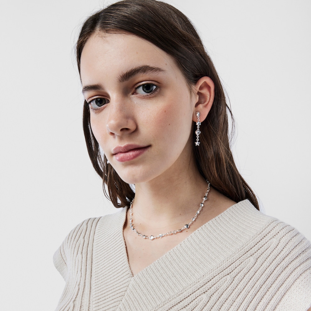 Collar Mini Icons de plata