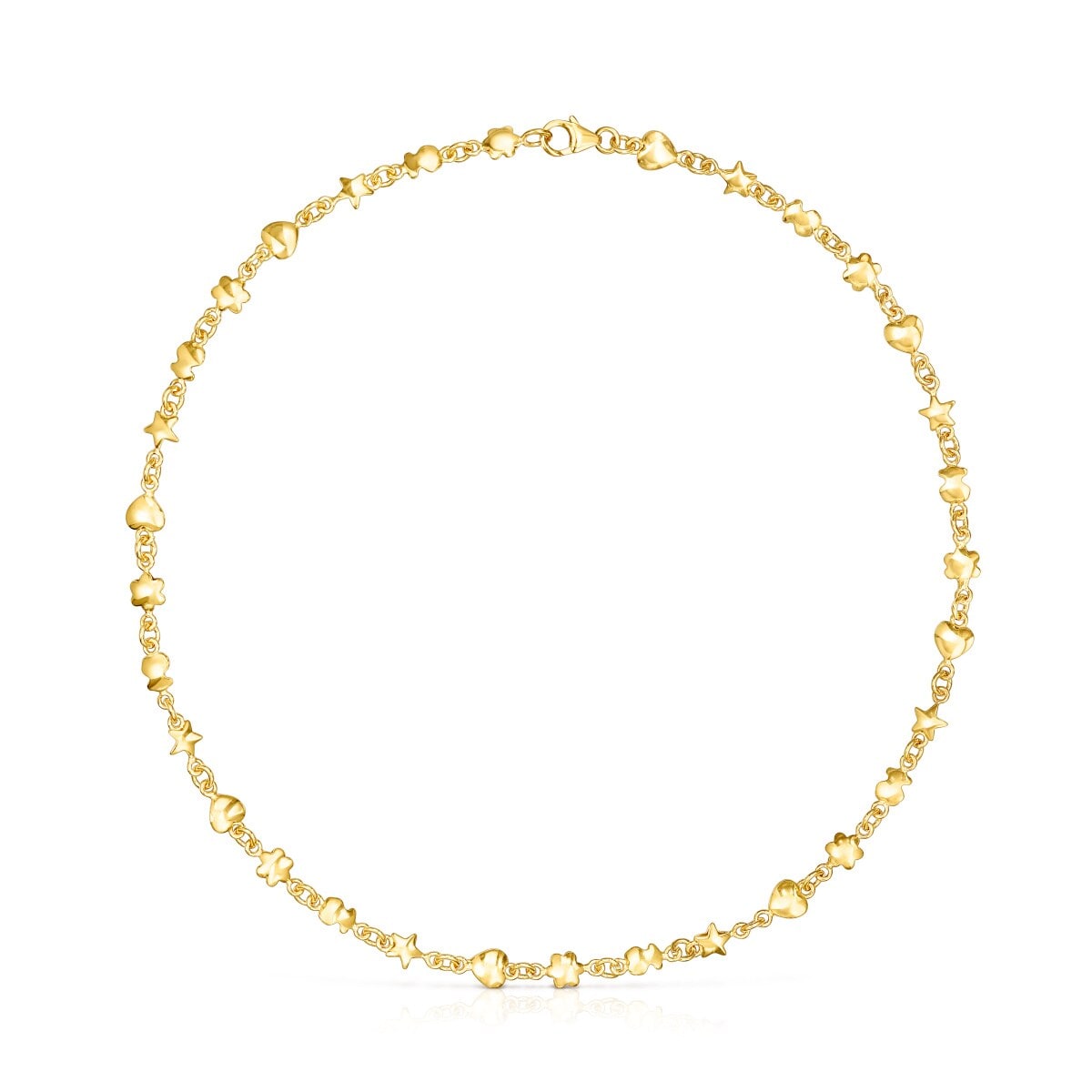 Tous - Collar Con Baño De Oro 18 Kt Sobre Plata Mini Icons - Dorado