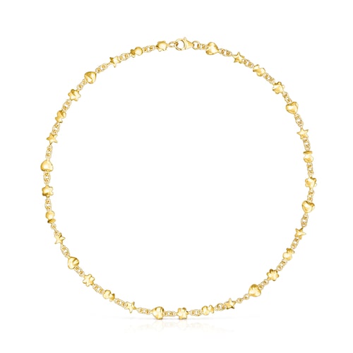 Silver Vermeil Mini Icons Necklace