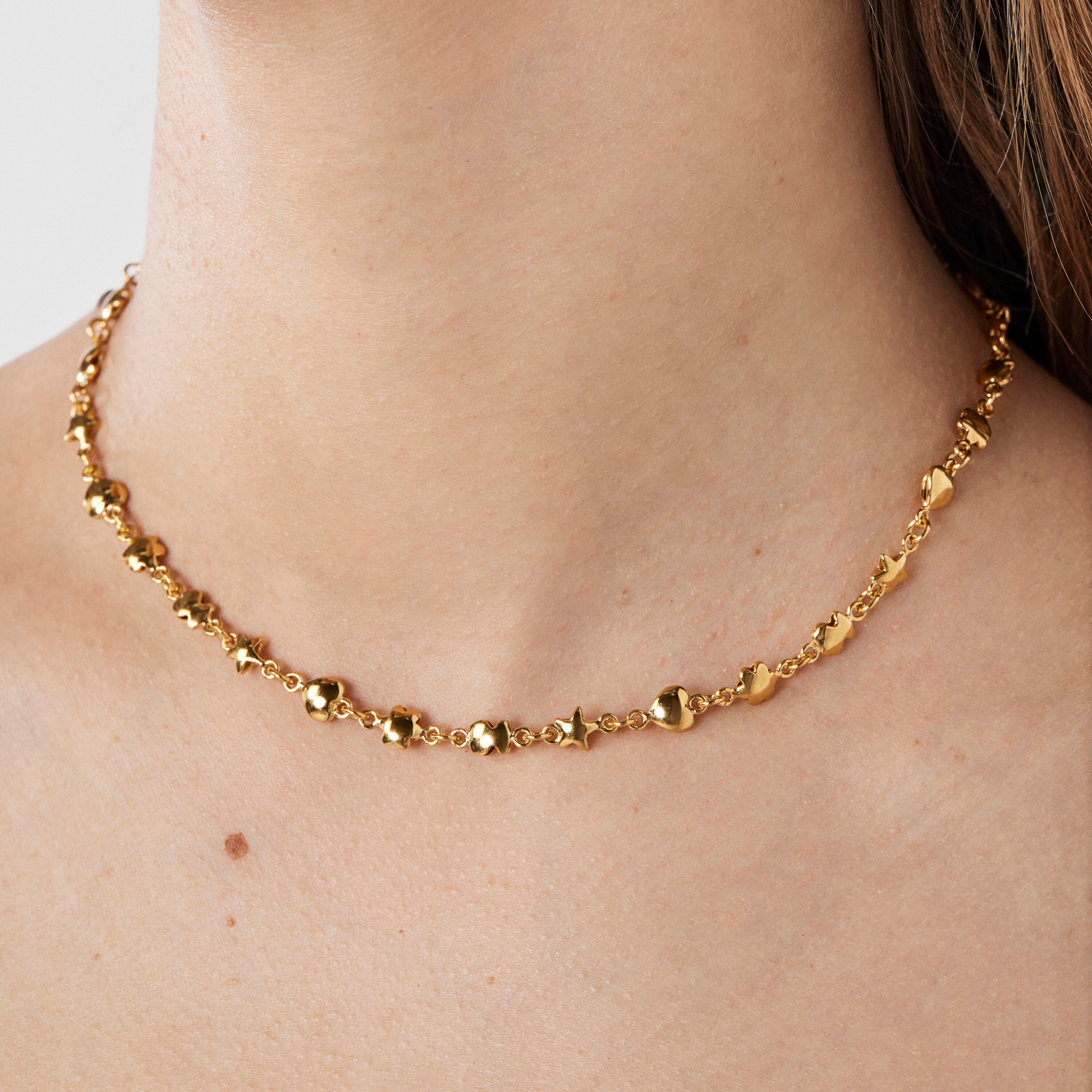 Silver Vermeil Mini Icons Necklace
