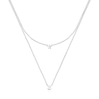 Pack de Collares oso-estrella de plata Mini Icons
