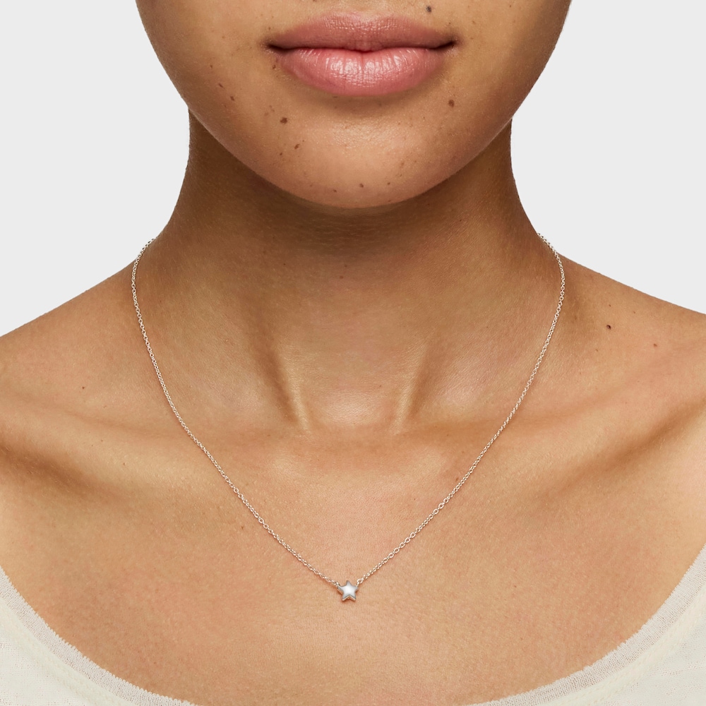 Pack de Collares oso-estrella de plata Mini Icons