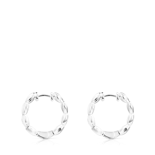 Brincos Mini Icons cora&ccedil;&atilde;o em Prata