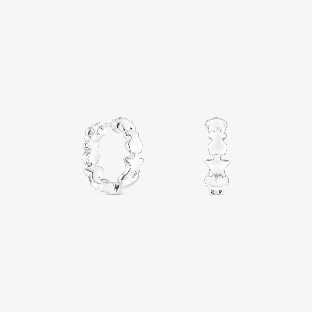 Tous - Pendientes De Plata Mini Icons - Plateado