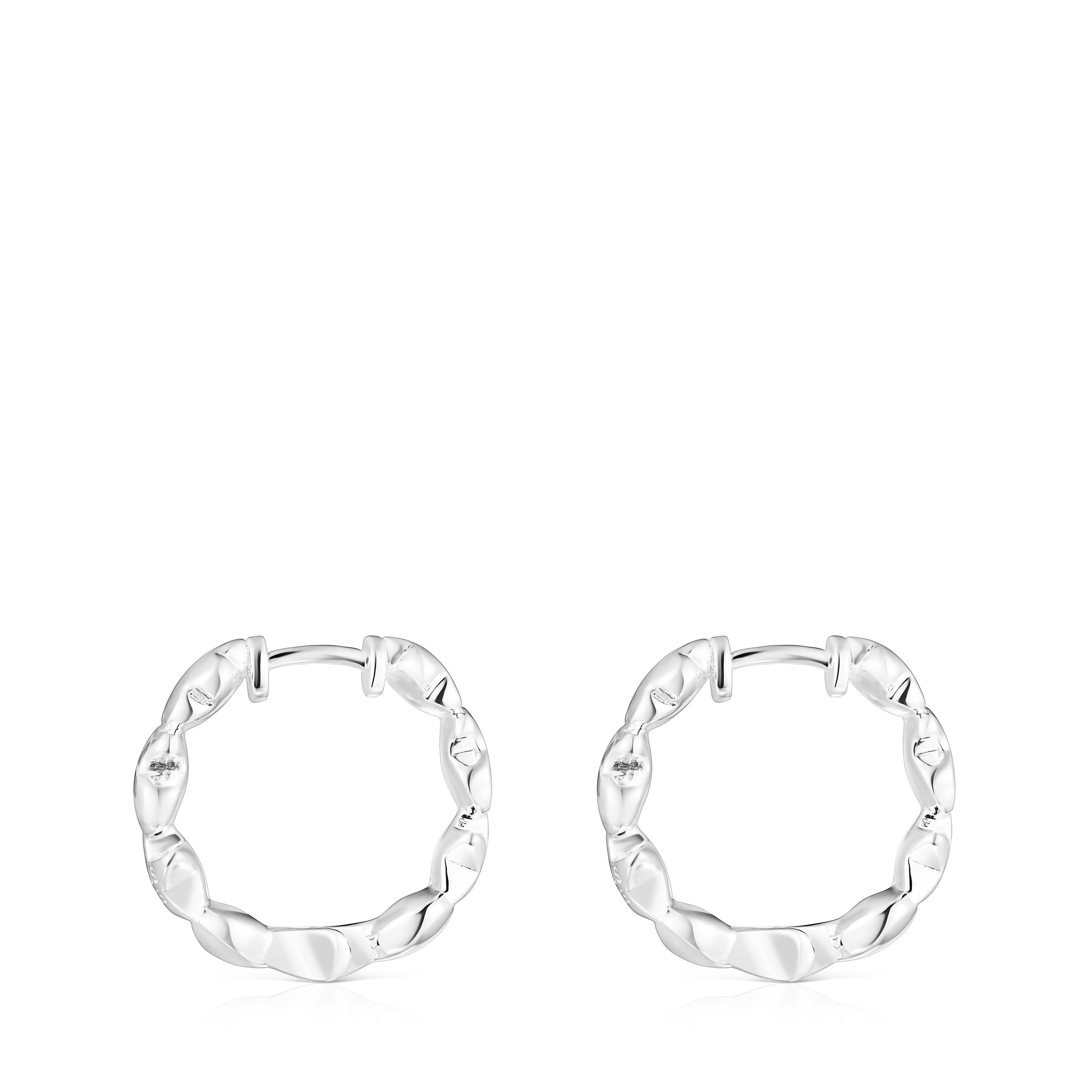Silver Mini Icons Earrings