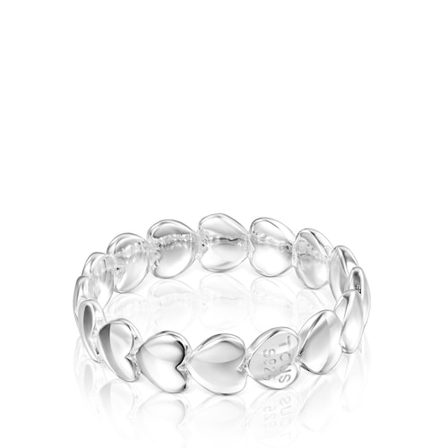 Anillo de plata motivos corazón Mini Icons