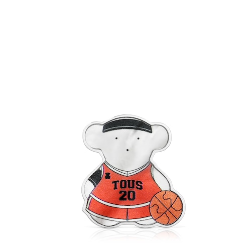 Pin brooch SPORTS bear Basketball