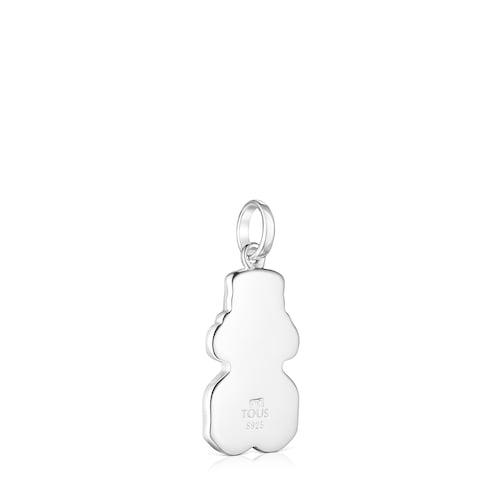 Silver with Mother-of-Pearl Bears of the World Uncle Sam Pendant