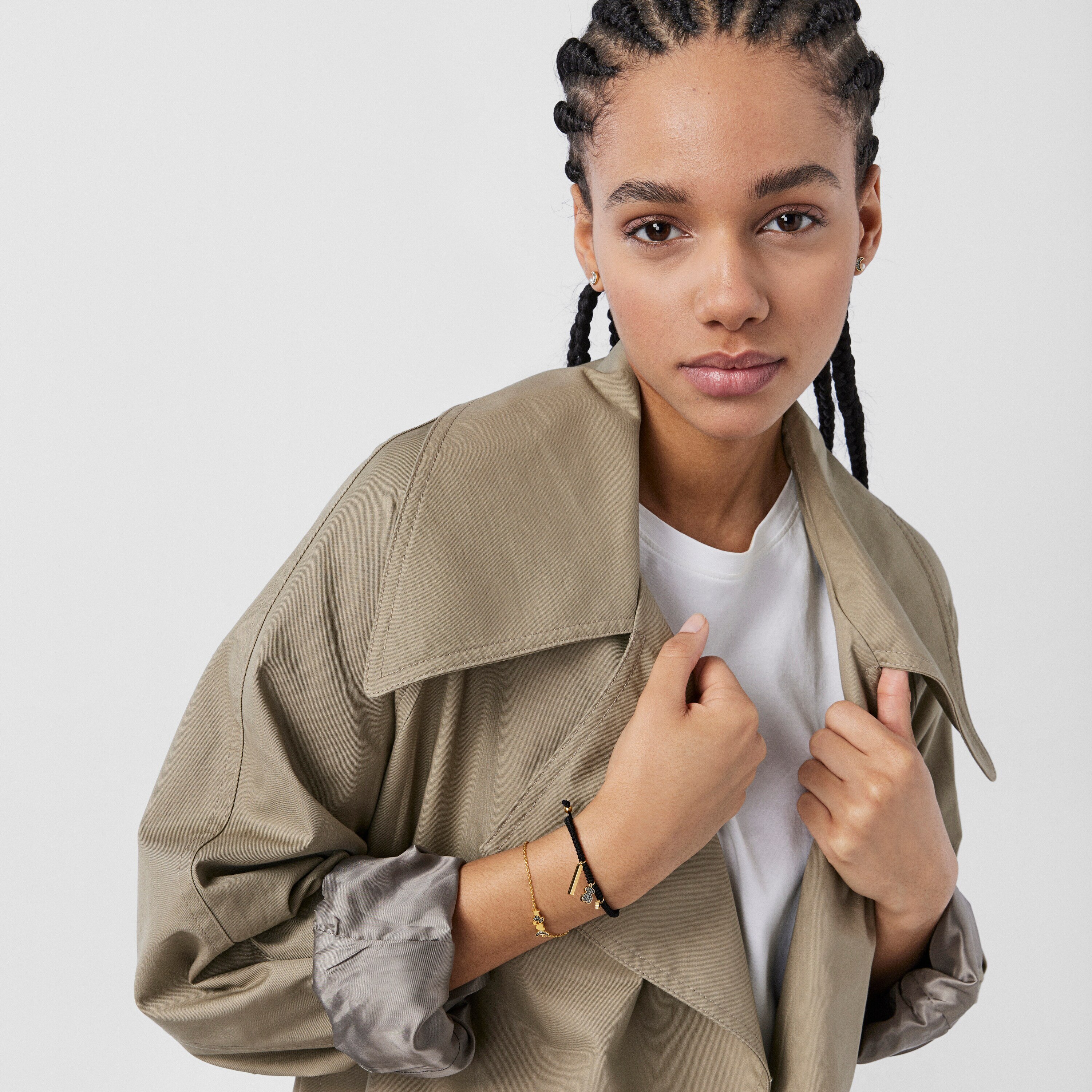 18K gold vermeil Nocturne Bracelet with Diamond charms