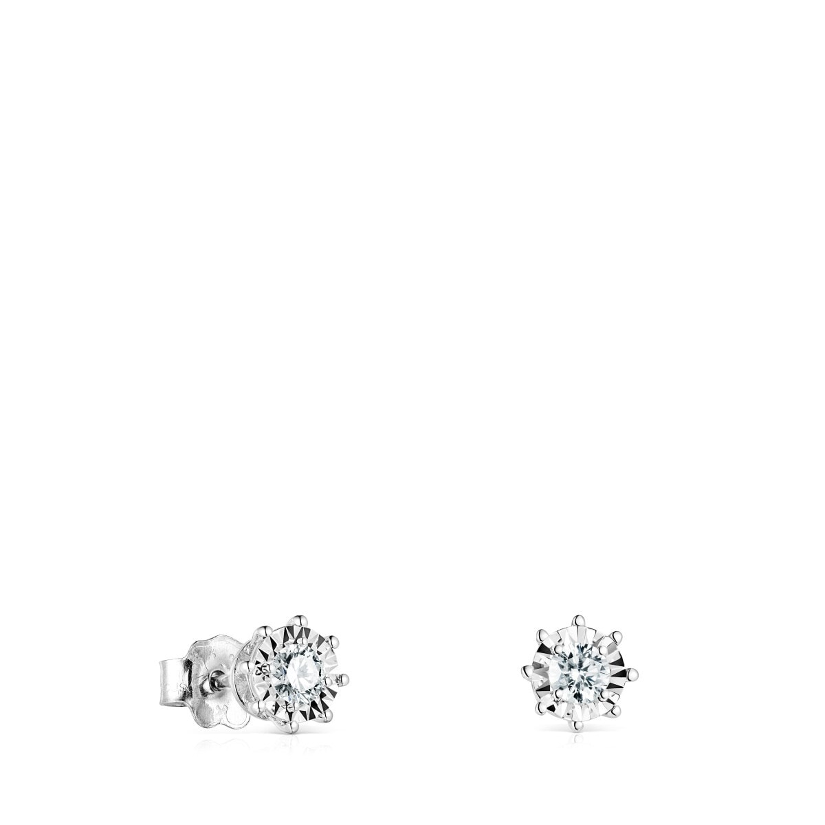 White Gold TOUS Les Classiques Earrings with Diamonds 0,21ct