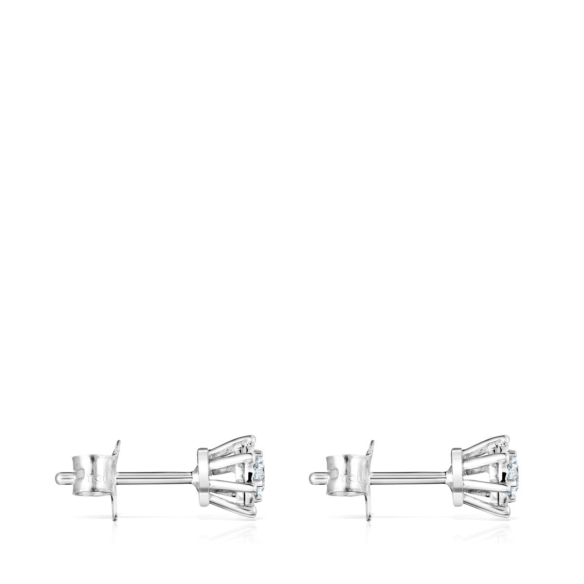 White Gold TOUS Les Classiques Earrings with Diamonds 0,21ct