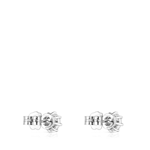 White Gold TOUS Les Classiques Earrings with Diamonds 0,21ct