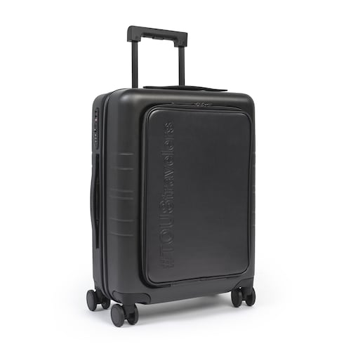 Black TOUS Travelers Trolley