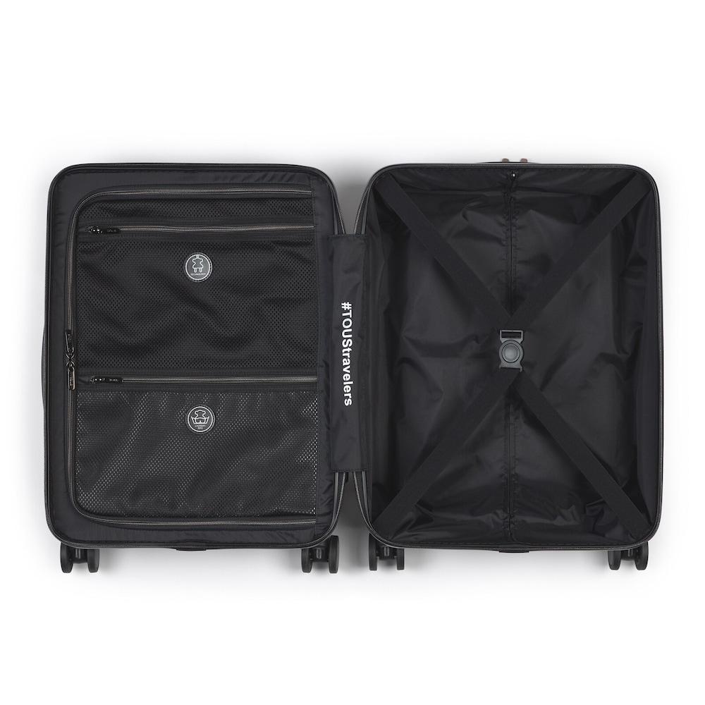 Trolley TOUS Travelers na cor Preta