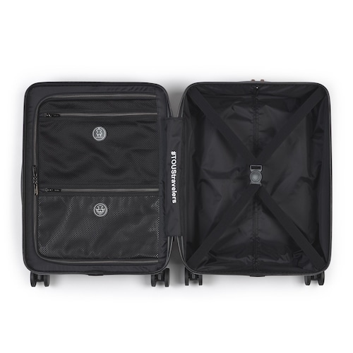 Black TOUS Travelers Trolley