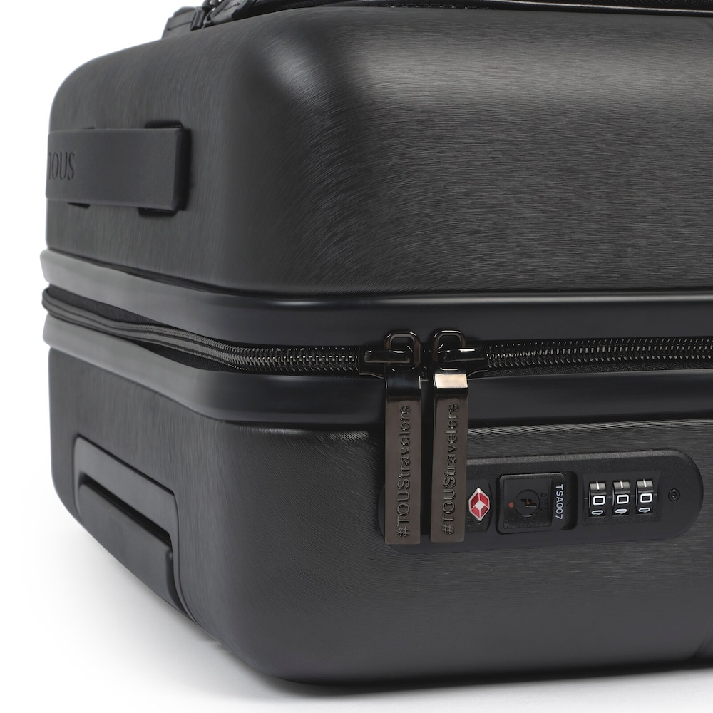 Trolley TOUS Travelers na cor Preta