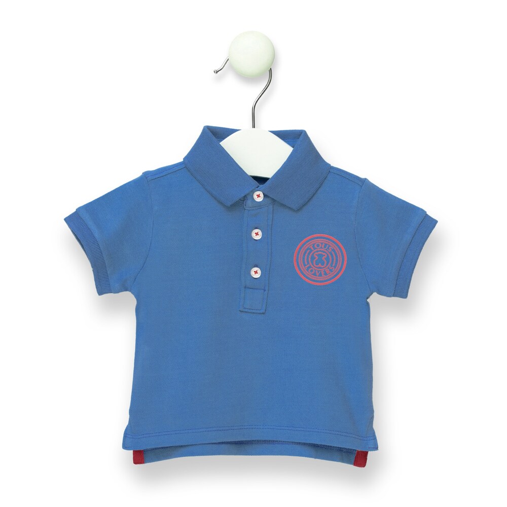 Polo M/C "TOUS Lovers" Azul