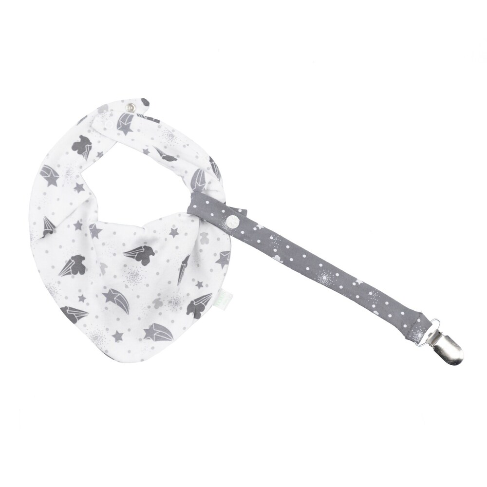 Babete bandana Fleeting Cinzento