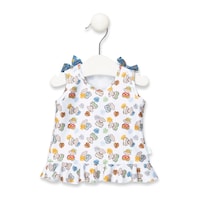 Vestido de praia laços Hawai Branco