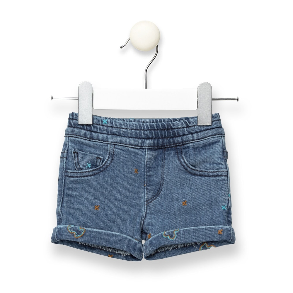 Jeans Short de ni&ntilde;a X Bear Pant Denim medio