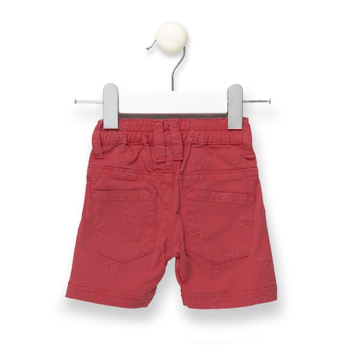 Calções menino Multi-Ursos bordados Coral