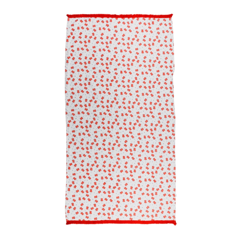 Toalla de playa Piruleta Blanco