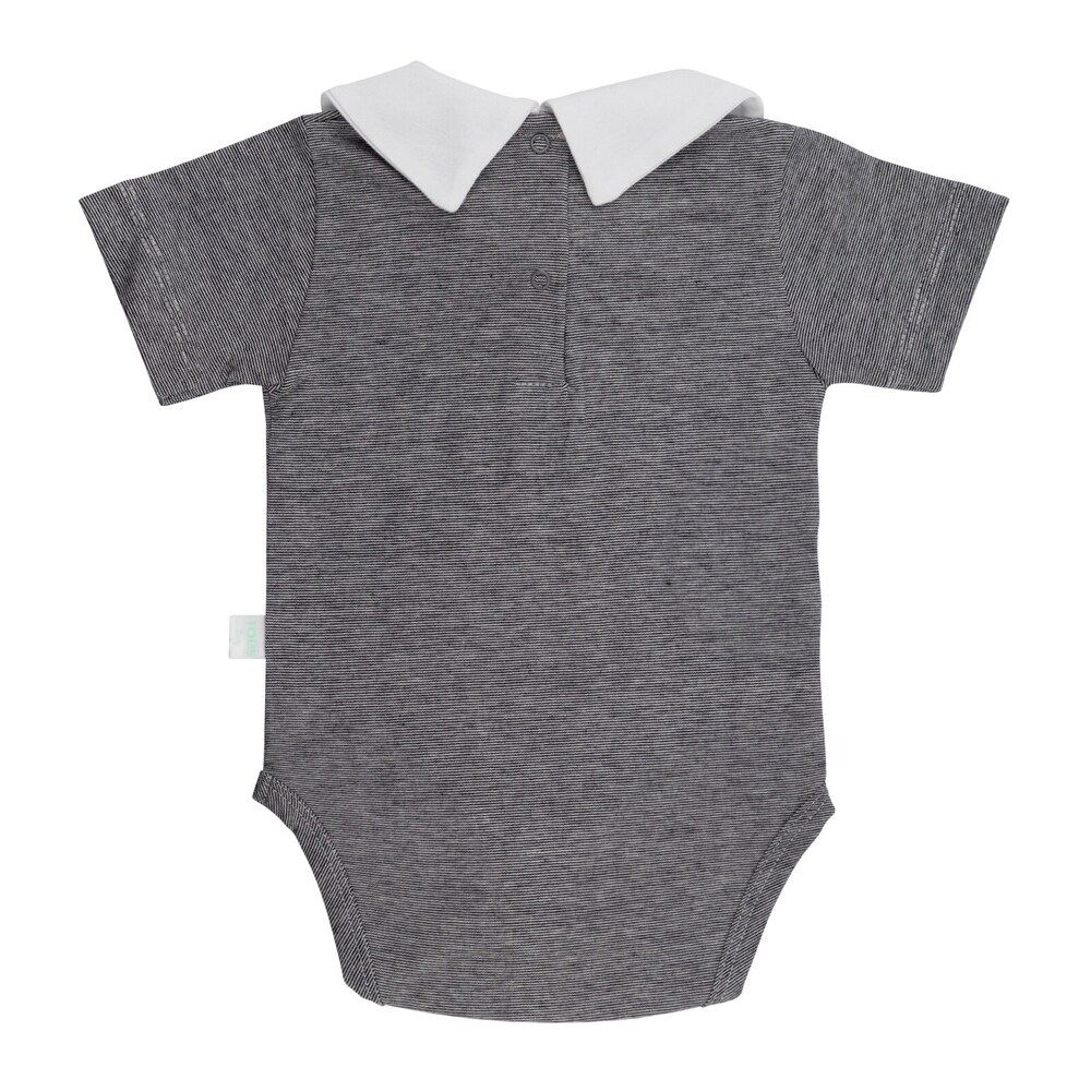 Body cuello beb&eacute; Rise Gris