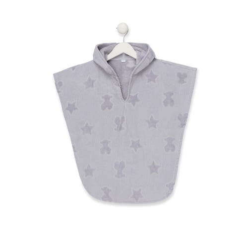 Poncho de rizo Rus MS Gris image number 0