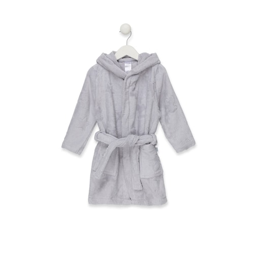 Albornoz de rizo Rus MS Gris image number 0