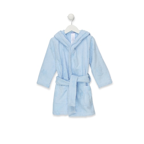 Albornoz de rizo Rus MS Azul celeste image number 0