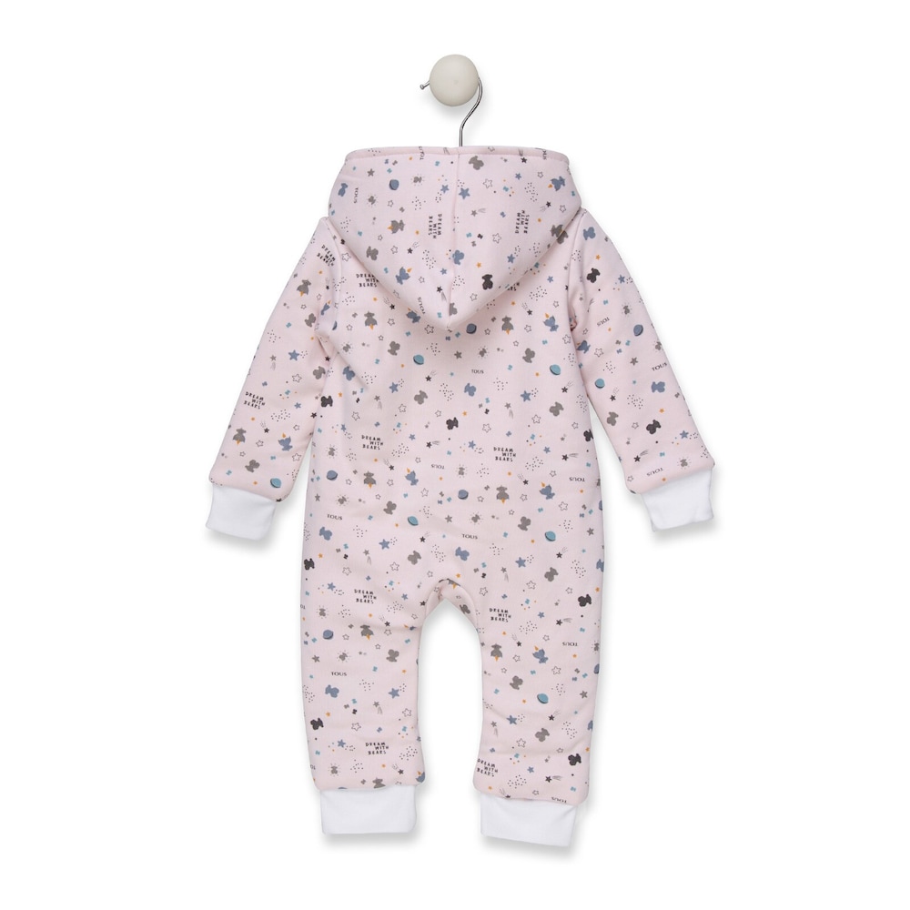 Buzo acolchado con capucha Mission Rosa