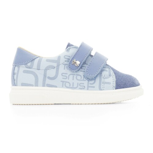 Deportiva de piel 2 tiras cinta adherente New logo image number 0