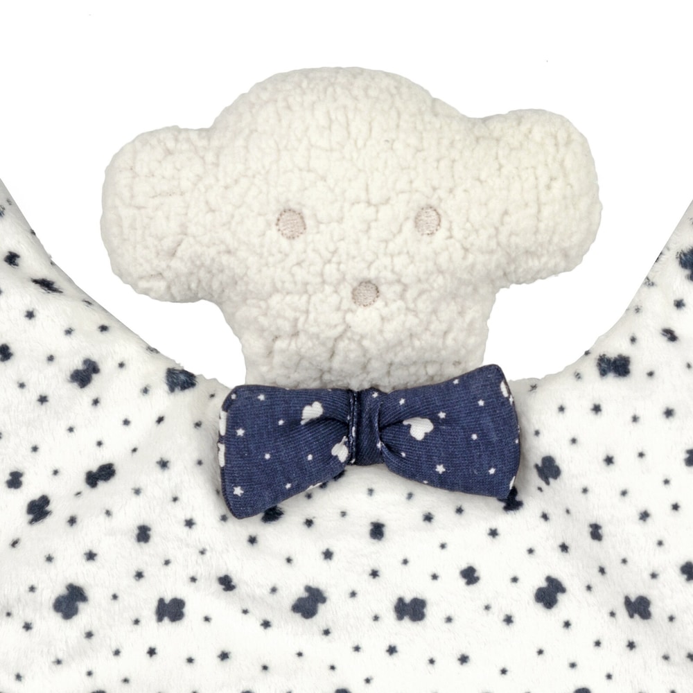 Doudou de n&oacute;s com ursinho Smile Cru