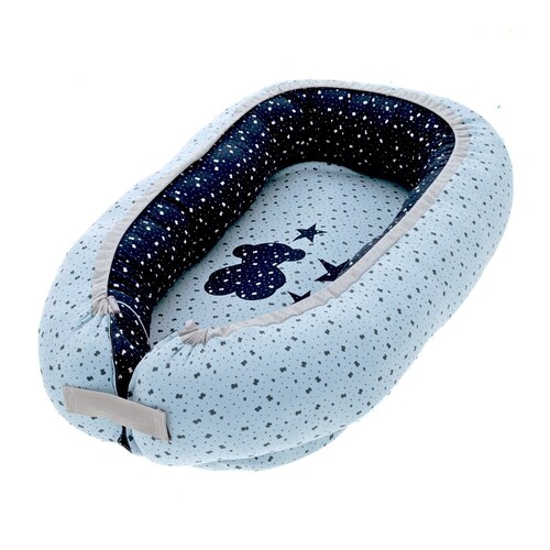 Ber&ccedil;o Ninho Smile Azul celeste