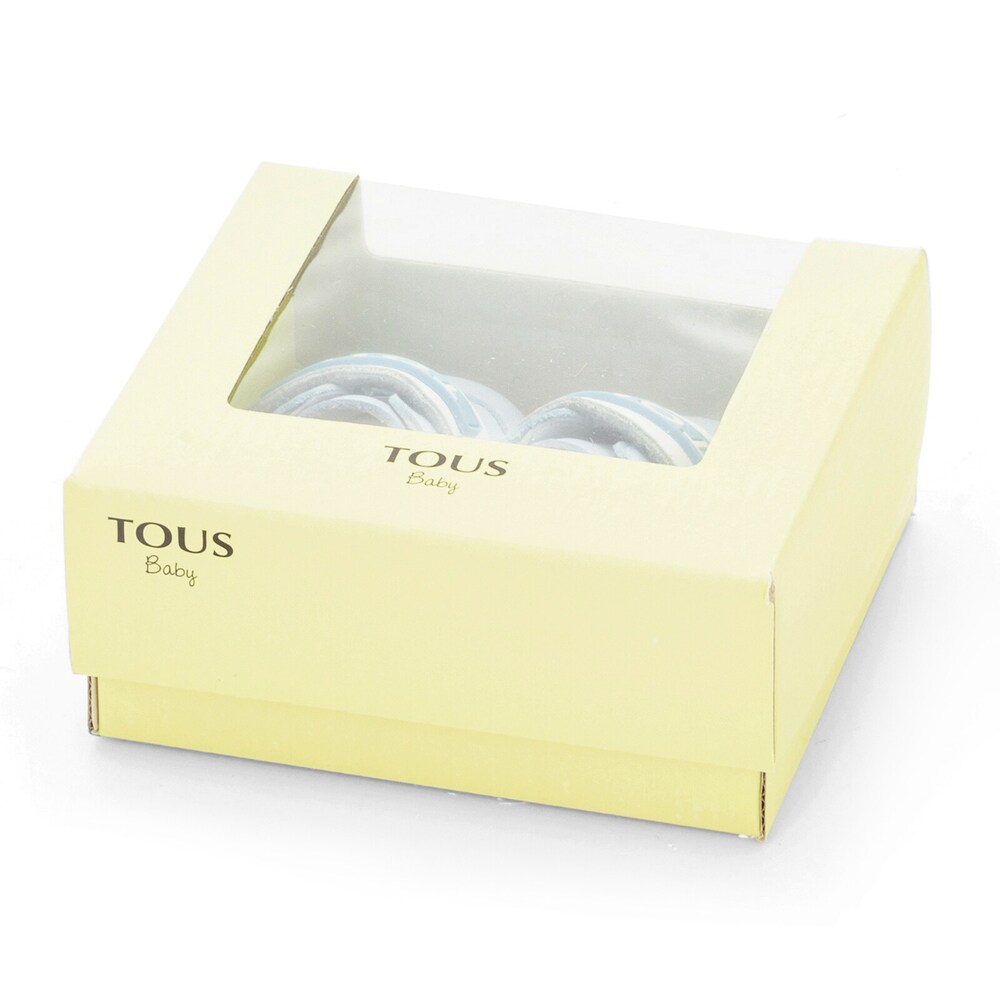 Buciki ze sk&oacute;ry sportowej z taśmą rzepową TOUS