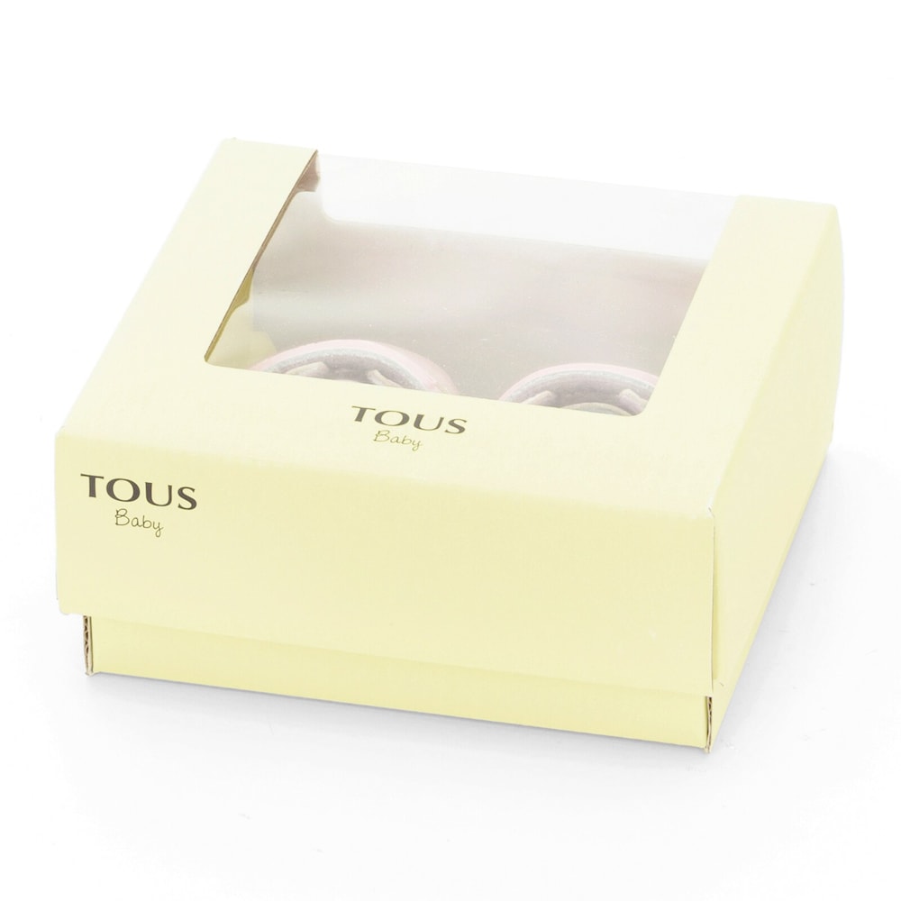 Buciki ze sk&oacute;ry sportowej z taśmą rzepową TOUS