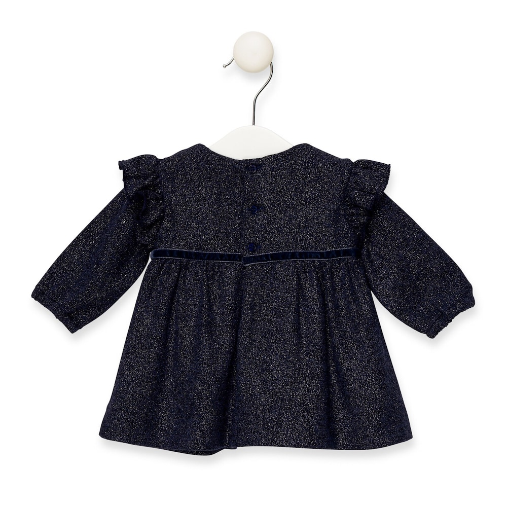 Vestido M/L Be Navy Azul Marinho