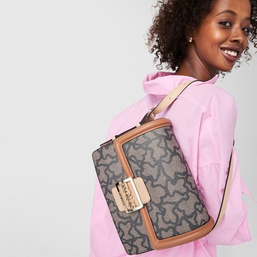 Medium Multi Black Kaos Icon Shoulder Bag